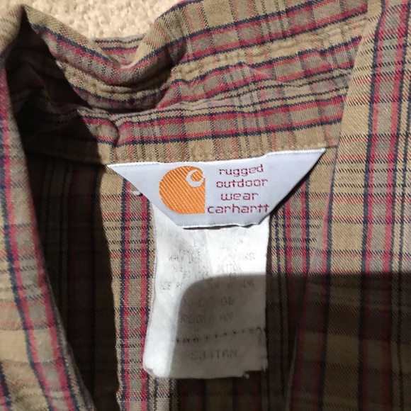 Carhart flannel shirt - Picture 2 of 3